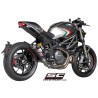 Uitlaatdemper GP-M2 carbon Ducati Monster 1100 Evo (11-13)