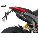 UitlaatdemperOval high carbon Ducati Hypermotard 821 (13-16)