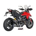 Uitlaatdemper Oval low carbon Ducati Hypermotard 821 (13-16)