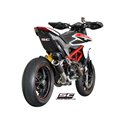 Uitlaatdemper CR-T carbon Ducati Hyperstrada/motard 821/939-SP (13-18)