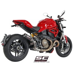 Uitlaatdemper CR-T carbon Ducati Monster 1200-S (14-16)