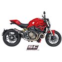 Uitlaatdemper CR-T carbon Ducati Monster 1200-S (14-16)