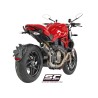 Uitlaatdemper CR-T carbon Ducati Monster 1200-S (14-16)