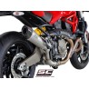 Uitlaatdemper Conical titanium Ducati Monster 821 (14-17)