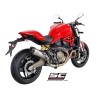 Uitlaatdemper Conical titanium Ducati Monster 821 (14-17)