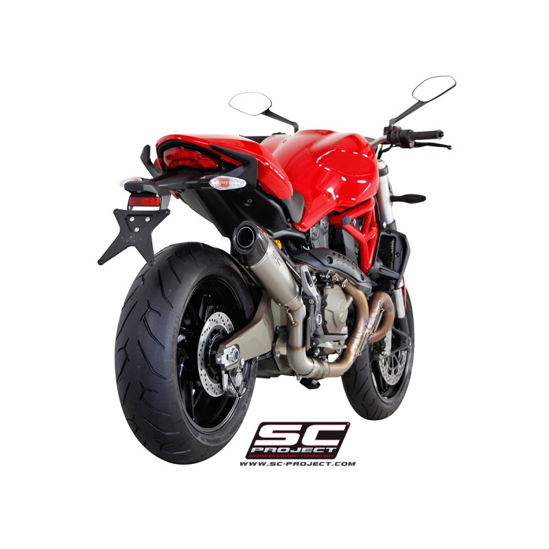 Uitlaatdemper Conical titanium Ducati Monster 821 (14-17)
