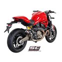 Uitlaatdemper CR-T carbon Ducati Monster 821 (14-17)