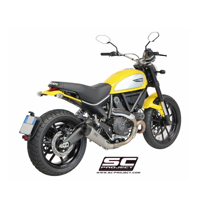 Uitlaatdemper Conical carbon Ducati Scrambler 800 (15-16)