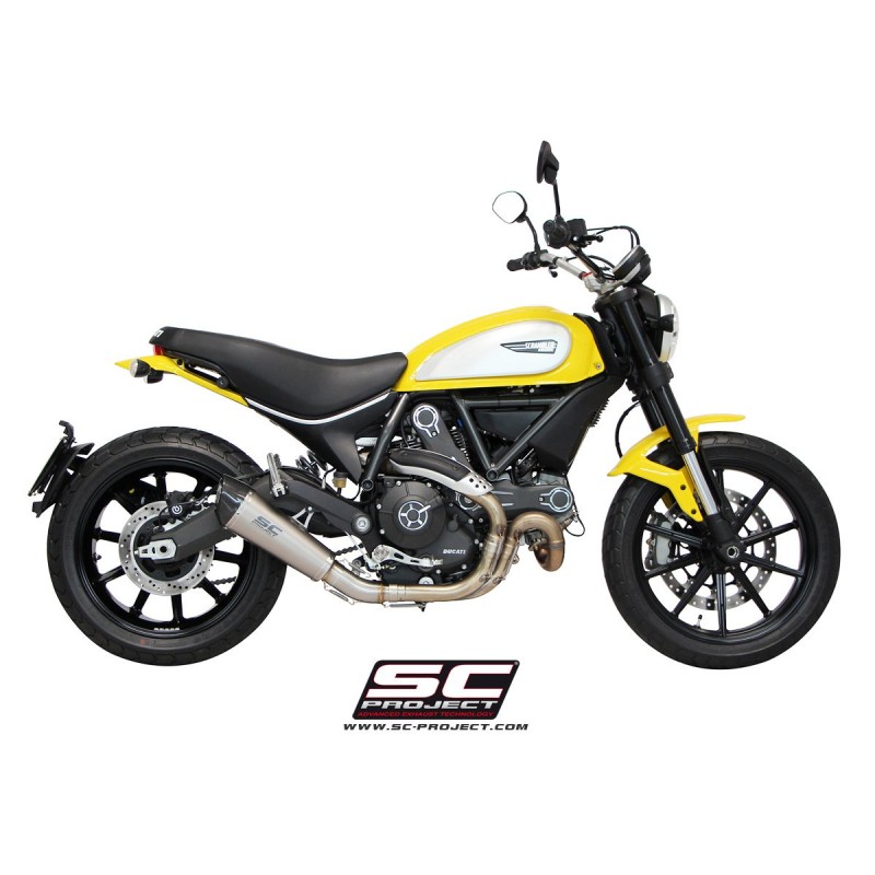 Uitlaatdemper Conical carbon Ducati Scrambler 800 (15-16)