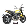 Uitlaatdemper Conical carbon Ducati Scrambler 800 (15-16)