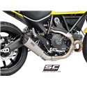 Uitlaatdemper Conical titanium Ducati Scrambler 800 (15-16)