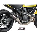 Uitlaatdemper CR-T carbon Ducati Scrambler 800 (15-16)
