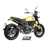 Uitlaatdemper CR-T carbon Ducati Scrambler 800 (15-16)