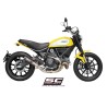 Uitlaatdemper CR-T carbon Ducati Scrambler 800 (15-16)