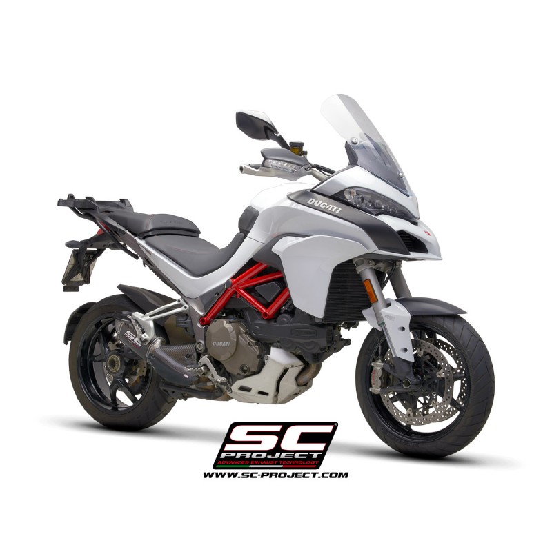 Uitlaatdemper MTR carbon Ducati Multistrada 1200-S (15-17)