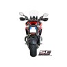 Uitlaatdemper Oval zwart Ducati Multistrada 1200-S (15-17)