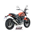 Uitlaatsysteem 2-1 Conical 70S RVS Ducati Scrambler 400 (16-19)