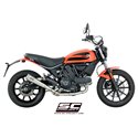 Uitlaatsysteem 2-1 Conical 70S RVS Ducati Scrambler 400 (16-19)