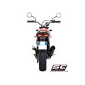 Uitlaatsysteem 2-1 Conical 70S zwart Ducati Scrambler 400 (16-19)