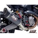 Uitlaatdemper SC1-R carbon Ducati Monster 821 (18-21)