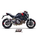 Uitlaatdemper SC1-R carbon Ducati Monster 821 (18-21)