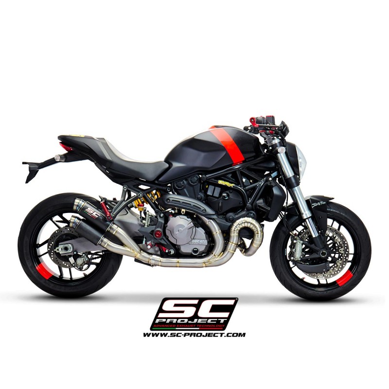 uitlaatbochtset 2-1titanium Ducati Monster 821 (18-21)