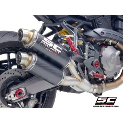 Uitlaatdemper GP carbon Ducati Monster 821 (18-21)