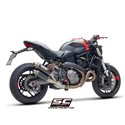 Uitlaatdemper GP carbon Ducati Monster 821 (18-21)