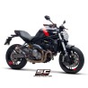 Uitlaatdemper CR-T titanium Ducati Monster 821 (18-21)