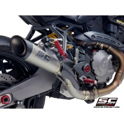 Uitlaatdemper S1 titanium Ducati Monster 821 (18-21)