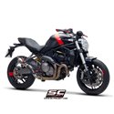 Uitlaatdemper S1 titanium Ducati Monster 821 (18-21)