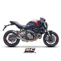 Uitlaatdemper GP70-R double carbon Ducati Monster 821 (18-21)