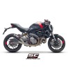 Uitlaatdemper GP70-R double carbon Ducati Monster 821 (18-21)