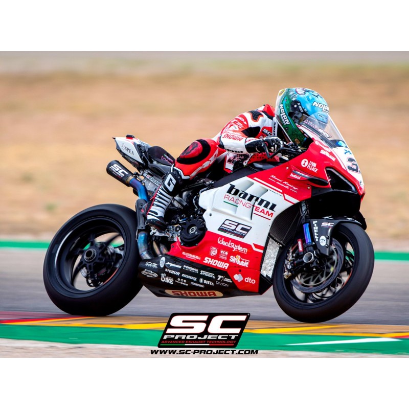 Uitlaatsysteem 4-2-1-2 CR-T M2 carbon Ducati Panigale V4-V4S (19-20)