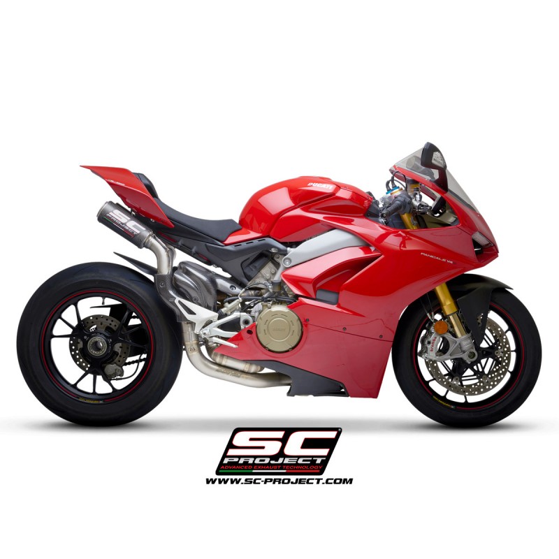 Uitlaatsysteem 2-1-2 CR-T M2 double titanium Ducati Panigale V4-V4S (19-20)