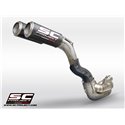 Uitlaatsysteem 2-1-2 CR-T M2 double titanium Ducati Panigale V4-V4S (19-20)