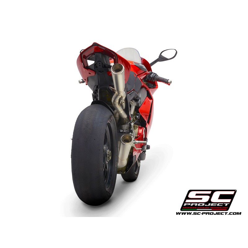 Uitlaatsysteem 4-2 S1-GP titanium Ducati Panigale V4-V4S (19-20)