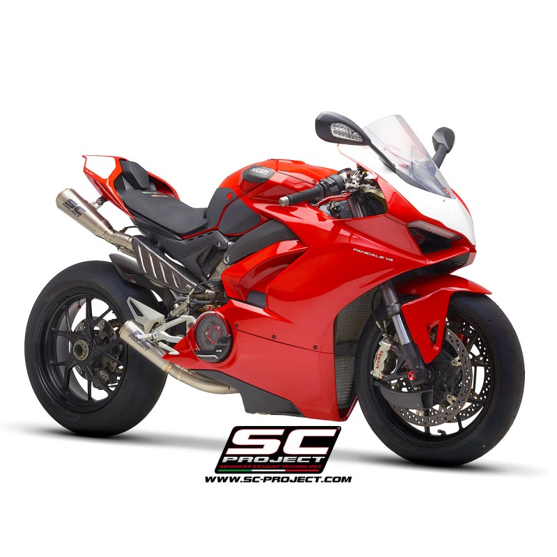 Uitlaatsysteem 4-2 S1-GP titanium Ducati Panigale V4-V4S (19-20)