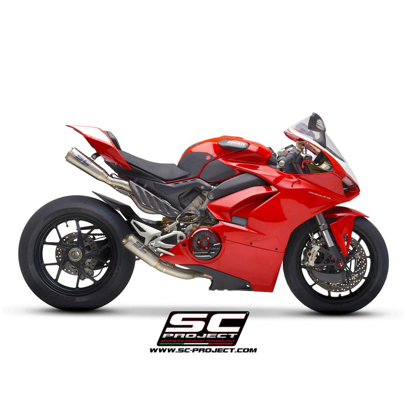 Uitlaatsysteem 4-2 S1-GP titanium Ducati Panigale V4-V4S (19-20)