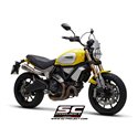 Uitlaatdempers Conical 70S RVS Ducati Scrambler 1100 (18-19)