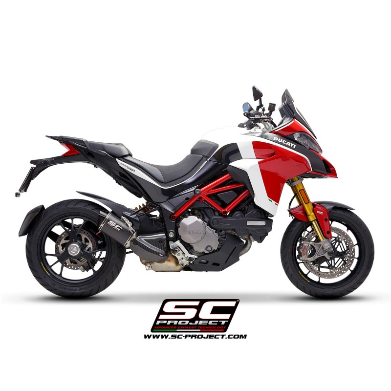 Uitlaatdemper MTR carbon Ducati Multistrada 1260 (18-20)