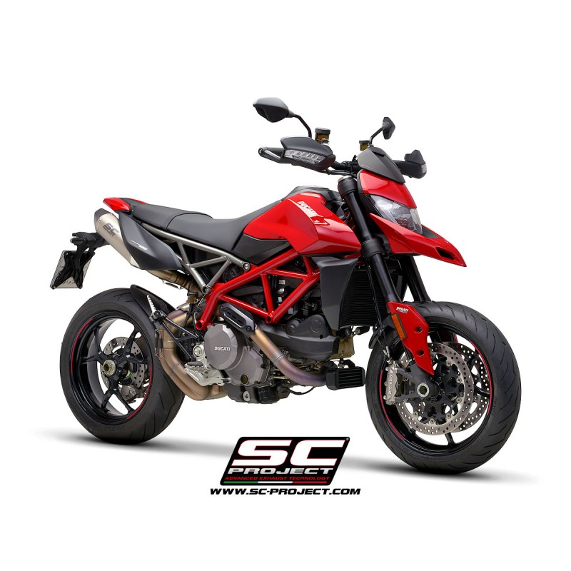 Uitlaatdempers SC1-M titanium Ducati Hypermotard 950-SP (19-21)