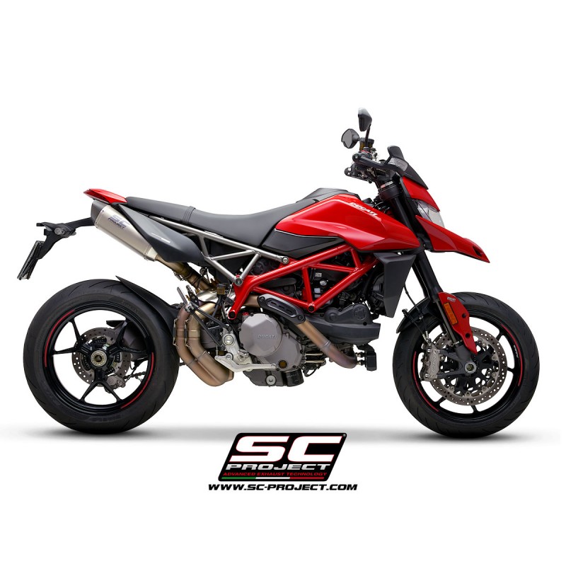 Uitlaatdempers SC1-M titanium Ducati Hypermotard 950-SP (19-21)