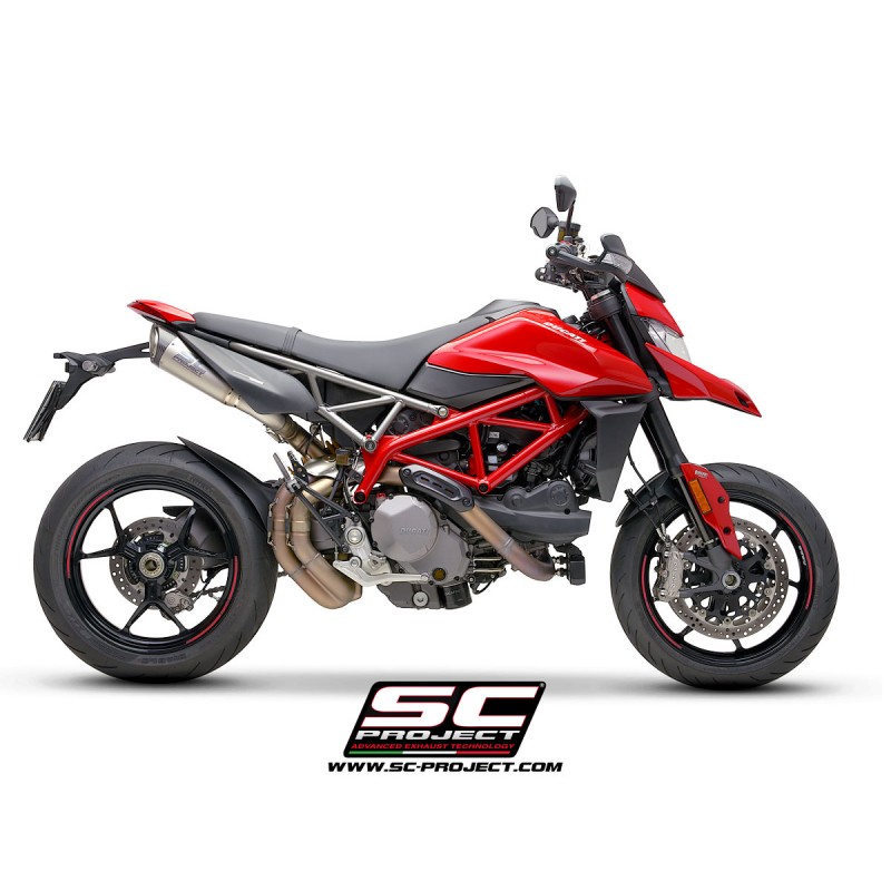 Uitlaatdempers S1 titanium Ducati Hypermotard 950-SP (19-21)