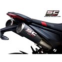 Uitlaatdempers CR-T M2 carbon Ducati Hypermotard 950-SP (19-21)