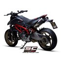 Uitlaatdempers CR-T M2 carbon Ducati Hypermotard 950-SP (19-21)