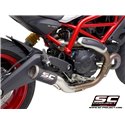 Uitlaatdemper CR-T carbon Ducati Monster 797 (17-20)