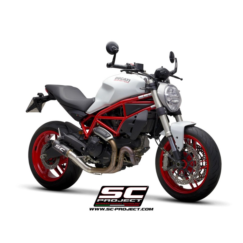 Uitlaatdemper CR-T carbon Ducati Monster 797 (17-20)