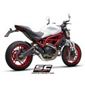 Uitlaatdemper CR-T carbon Ducati Monster 797 (17-20)