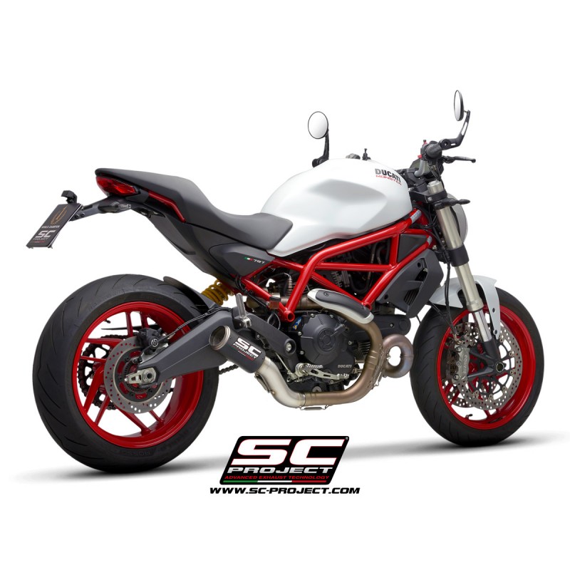 Uitlaatdemper CR-T carbon Ducati Monster 797 (17-20)